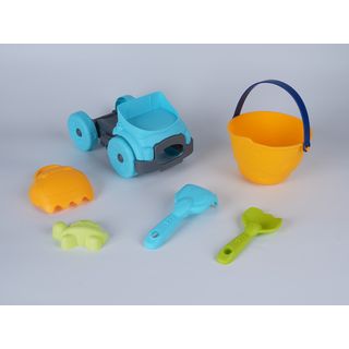 TOYS ของเล่นชุดรถบรรทุกและอุปกรณ์ 4 ชิ้น รุ่น HG-384 ขนาด 28x16x22 ซม. คละสี