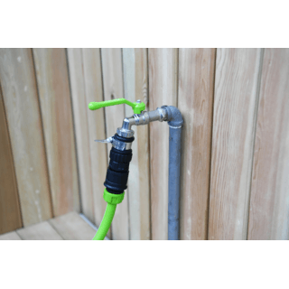 Tree O ข้อต่อสวมเร็ว+คลิปล็อค ขนาด3/4 รุ่นGLB-621319-0 สีเขียวดำ