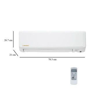 MITSUBISHI HEAVY DUTY เครื่องปรับอากาศติดผนัง Inverter ขนาด 12478 BTU รุ่น DXK13YYP-W1 สีขาว