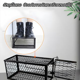 TREE O กรงดักหนูใหญ่ รุ่น LY03 ขนาด 18x38x18 ซม. สีดำ