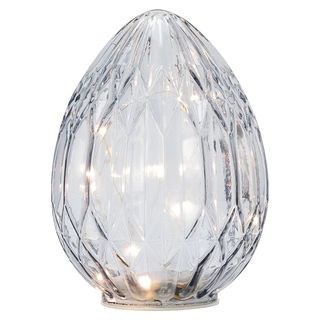 COZY เทียน LED รูปทรงไข่ รุ่น EASTER-GY ขนาด 14x14x19ซม. สีเทา