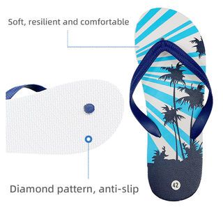 Primo รองเท้าแตะ หูหนีบ B14 No.43 สีฟ้า