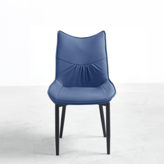 (1/2)PULITO  เก้าอี้รับประทานอาหาร รุ่่น DESTA-BU ขนาด 55x50x89 ซม. สีน้ำเงินเข้ม