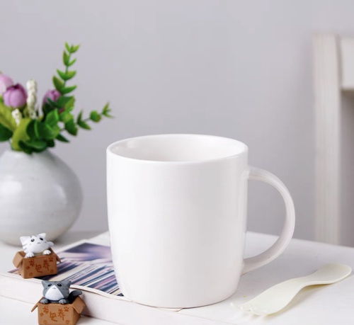 AILO แก้วเซรามิค 8.5 ซม. 360 มล. DAINA สีขาว