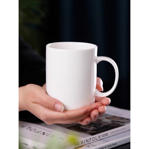 AILO แก้วเซรามิค 8 ซม. 350 มล. DAINA  สีขาว