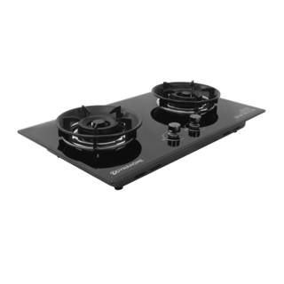 DYNAHOME เตาแก๊สแบบฝังหน้ากระจก 2 หัวเตา DH-2BXMZ