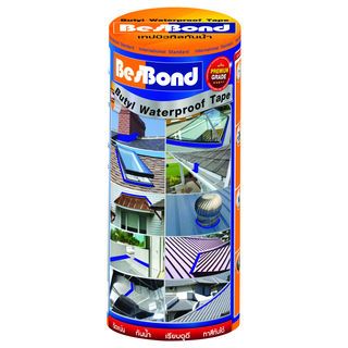 BESBOND เทปบิวทิลกันน้ำ  30 CM x 3.5 M สีเทา