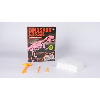 TOYS  กล่องสุ่มโมเดลคล สำหรับขุดโครงกระดูกไดโนเสาร์เรืองแสง