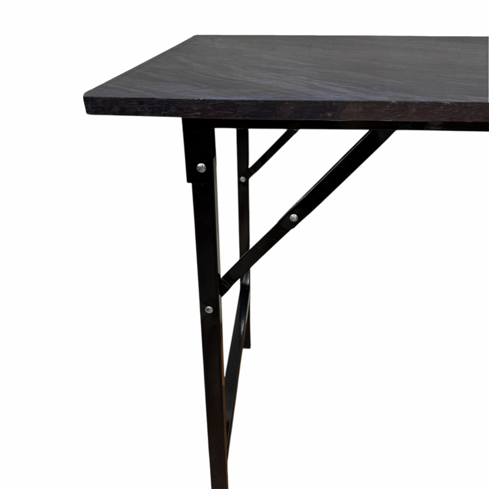 DELICATO โต๊ะเอนกประสงค์ รุ่น MD667 Volakas ขนาด 60x120x75 ซม. ลายหินดำ 