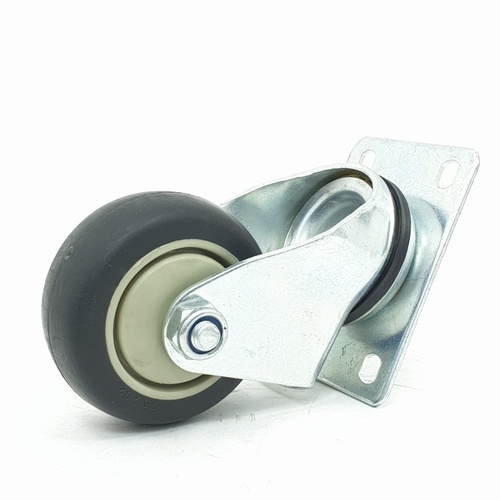 KAMPER ล้อ TPR แป้นหมุน 3นิ้ว (77มม) รุ่น 4201-77