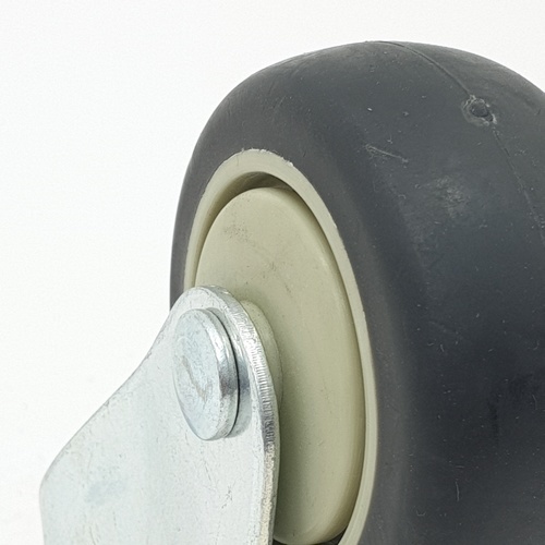 KAMPER ล้อ TPR แป้นหมุน 3นิ้ว (77มม) รุ่น 4201-77