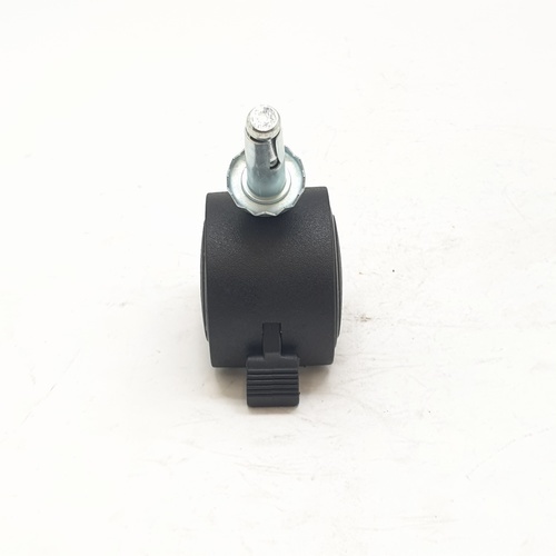 KAMPER ล้อแกนเดือย Black Nylon มีเบรค 40มม (1.5นิ้ว) รุ่น TWSB-40
