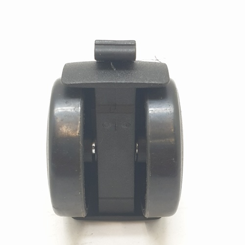 KAMPER ล้อแกนเดือย Black Nylon มีเบรค 50มม (2นิ้ว) รุ่น TWSB-50
