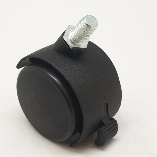 KAMPER ล้อเกลียวหมุน Black Nylon มีเบรค 50มม (2นิ้ว) รุ่น TWTB-50
