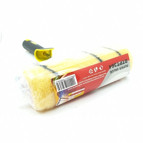 HUMMER ลูกกลิ้งทาสี พร้อมด้าม(G-014) รุ่น DTPT364 สีเหลือง-ดำ 7นิ้ว