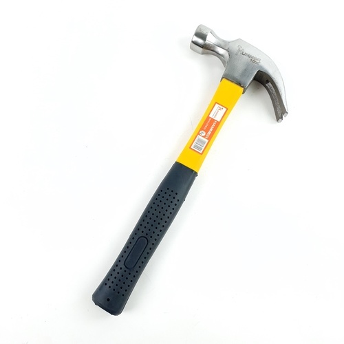 HUMMER ค้อนหงอนด้ามไฟเบอร์หัวเว้า รุ่น DTHM125 16ออนซ์