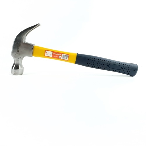 HUMMER ค้อนหงอนด้ามไฟเบอร์หัวเว้า รุ่น DTHM125 16ออนซ์