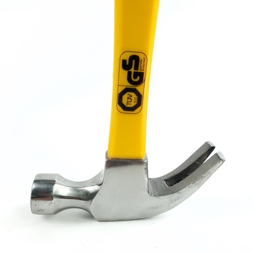 HUMMER ค้อนหงอนด้ามไฟเบอร์หัวเว้า รุ่น DTHM125 16ออนซ์