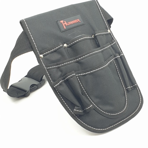 HUMMER กระเป๋าเครื่องมือช่างคาดเอว พร้อมเข็มขัด รุ่น JR-CB06 สีดำ