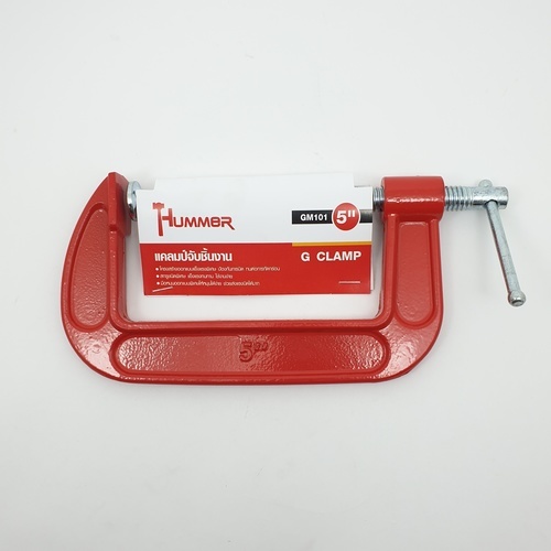 HUMMER ปากกาจับชิ้นงานรูปตัวซี (C-Clamp) ขนาด 5