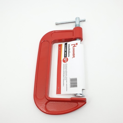 HUMMER ปากกาจับชิ้นงานรูปตัวซี (C-Clamp) ขนาด 5