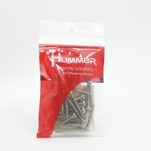 HUMMER สกรูเกลียวปล่อยหัว P-HM8114 ขนาด 8X1-1/4
