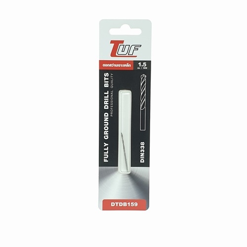ดอกสว่านเจาะเหล็ก (มาตรฐานDIN338) รุ่น DTDB159 1.5mm