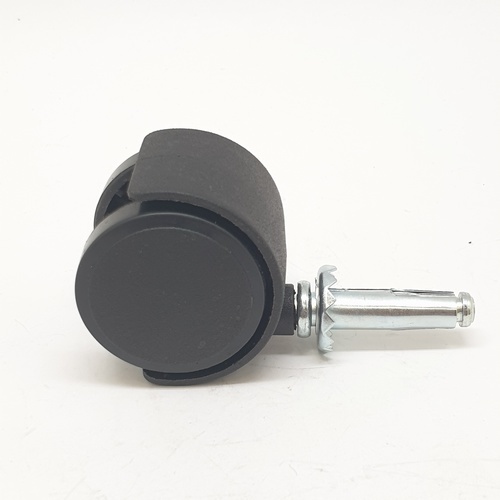 KAMPER ล้อแกนเดือย Black Nylon 40มม (1.5นิ้ว) รุ่น TWS-40
