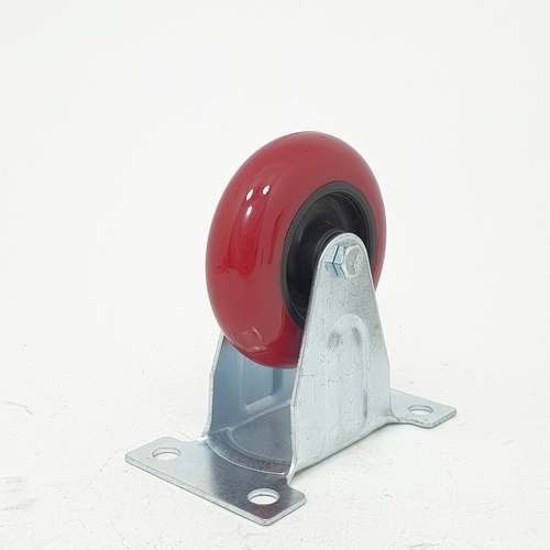 KAMPER ลูกล้อโพลียูรีเทน (PU) แป้นตาย รุ่น 3042-75