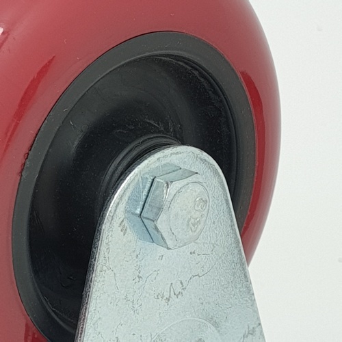 KAMPER ลูกล้อโพลียูรีเทน (PU) แป้นตาย รุ่น 3042-75