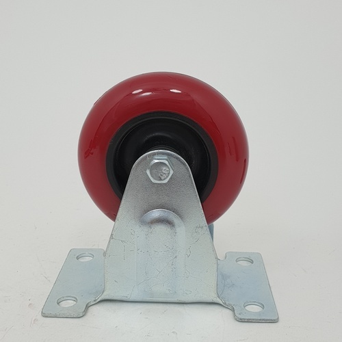 KAMPER ลูกล้อโพลียูรีเทน (PU) แป้นตาย รุ่น 3042-75