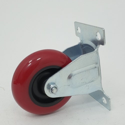 KAMPER ลูกล้อโพลียูรีเทน (PU) แป้นตาย รุ่น 3042-75