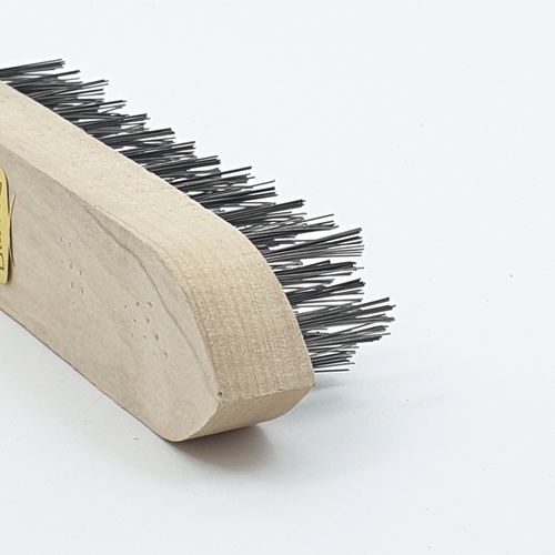 EAGLE แปรงลวดเหล็ก ขนาด 3 แถว รุ่น หนา สีดำ