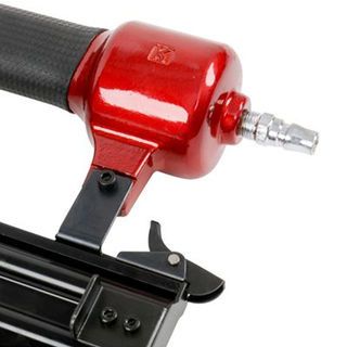 REDKING ปืนลมยิงตะปูขาเดี่ยวสำหรับงานปูนและไม้เนื้อแข็ง รุ่น FST50 สีแดง-ดำ