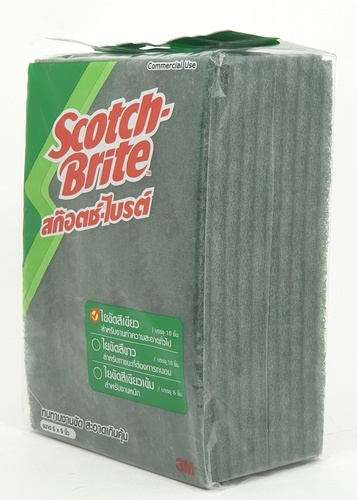 แผ่นใยขัดสก็อตไบรต์ 3M ขนาด 6x9(10ชิ้น/แพ็ค)