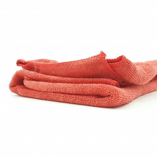 ผ้าขนหนู RS08-101S-RD สีแดง พร้อมถุงเก็บ