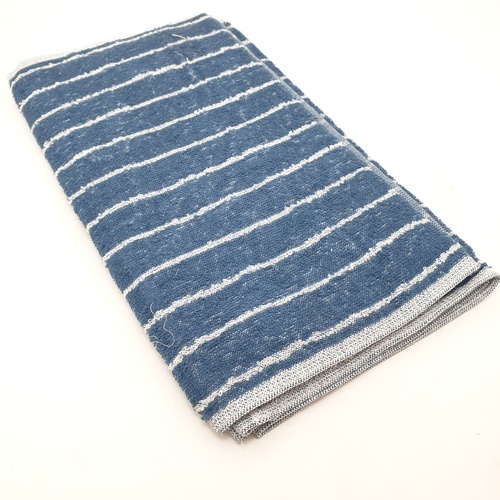 ICLEAN ผ้าเช็ดมือแพ็ค 2 ชิ้น รุ่น BQ001-BU ขนาด 34x70 ซม.