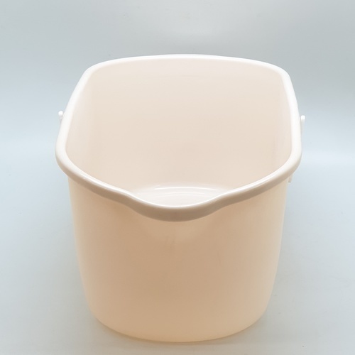 ICLEAN ถังทำความสะอาดผ้าม็อป ขนาด 24.5x46x18.5ซม.รุ่น UN9001 สีเบจ