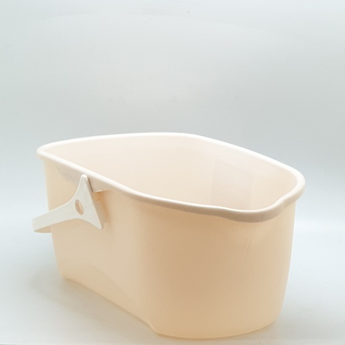 ICLEAN ถังทำความสะอาดผ้าม็อป ขนาด 24.5x46x18.5ซม.รุ่น UN9001 สีเบจ