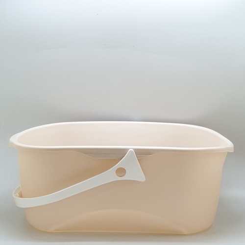 ICLEAN ถังทำความสะอาดผ้าม็อป ขนาด 24.5x46x18.5ซม.รุ่น UN9001 สีเบจ