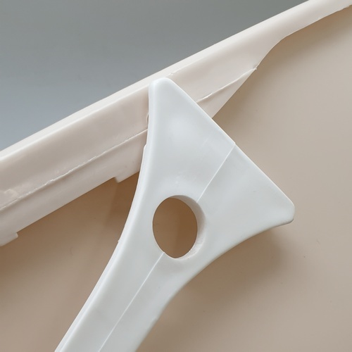 ICLEAN ถังทำความสะอาดผ้าม็อป ขนาด 24.5x46x18.5ซม.รุ่น UN9001 สีเบจ