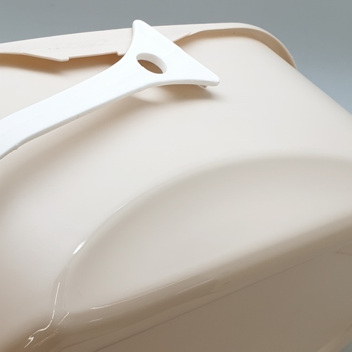 ICLEAN ถังทำความสะอาดผ้าม็อป ขนาด 24.5x46x18.5ซม.รุ่น UN9001 สีเบจ