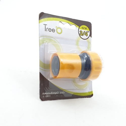 ข้อต่อสวมเร็วหยุดน้ำ 3/4นิ้ว Tree O DY8030