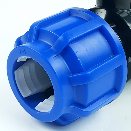 Tree’O วาล์วพร้อมข้อต่อแรงดันเกลียวนอก PN8 32x1