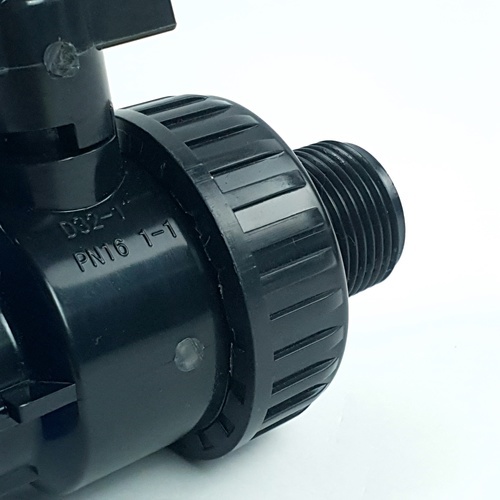 Tree’O วาล์วพร้อมข้อต่อแรงดันเกลียวนอก PN8 32x1