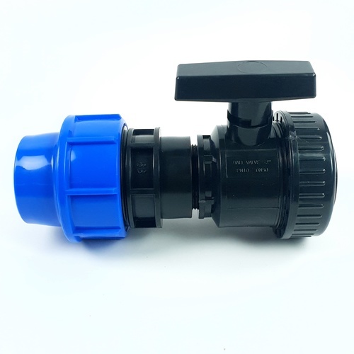 Tree’O วาล์วพร้อมข้อต่อแรงดันเกลียวใน PN8 401.1/4