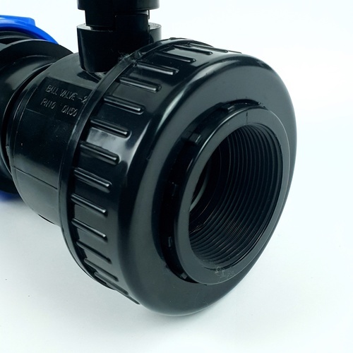 Tree’O วาล์วพร้อมข้อต่อแรงดันเกลียวใน PN8 63x2