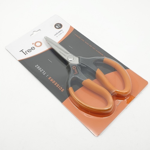 Tree’O กรรไกรแต่งกิ่งเล็ก รุ่นTL2062 ขนาด8-5/8 สีส้มดำ