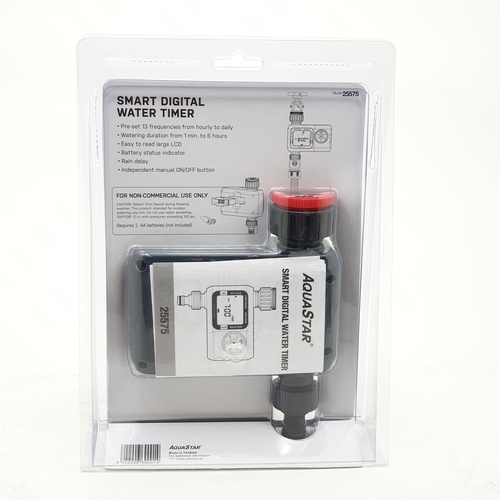 Aquarstar เครื่องตั้งเวลารดน้ำระบบดิจิตอล 1ทาง รุ่น 25575