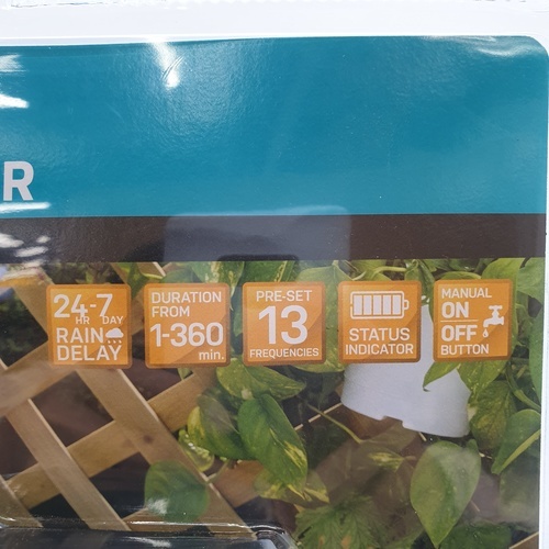 Aquarstar เครื่องตั้งเวลารดน้ำระบบดิจิตอล 4ทาง รุ่น 25577